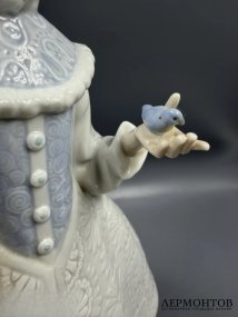 Статуэтка «Снегурочка». Фарфор, Lladro, скульптор Francisco Polope, Испания, 2009–2013 годы