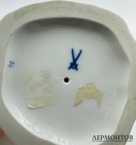 Статуэтка «Удод». Фарфор, роспись, Meissen, Германия, 20 век