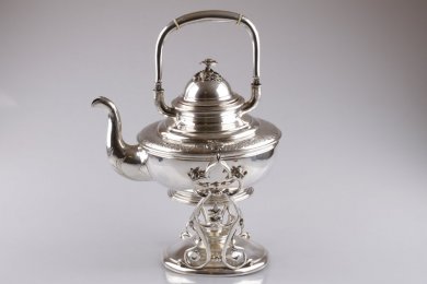 Бульотка F. Nicoud в классическом стиле. Эпоха Наполеона III. Серебро 950. Франция