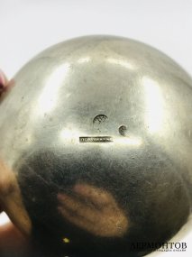 Ложка для крюшона. Серебро 84 пробы, П. Овчинников, Россия, 1899–1908 годы