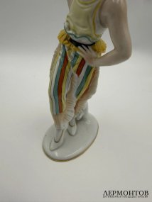 Статуэтка «Юмореска» (танцовщица Ло Хессе). Фарфор, роспись, Rosenthal, Германия, 1922 год