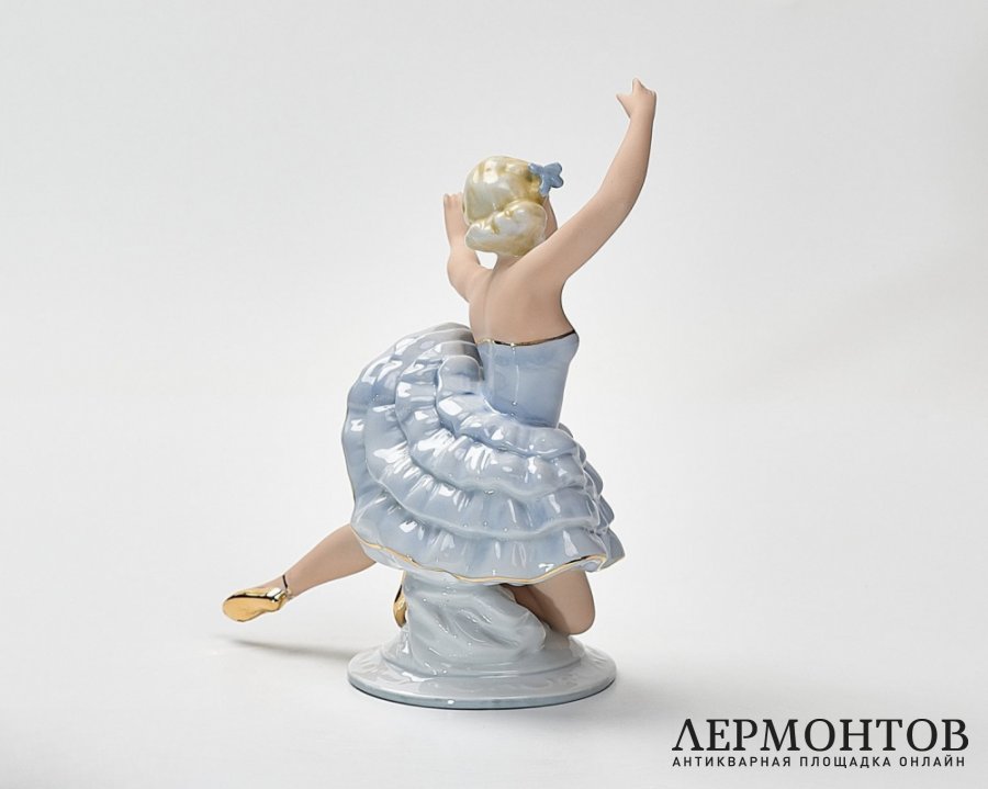 Статуэтка «Балерина». Бисквитный фарфор, Fasold & Stauch, Германия, до 1967 года
