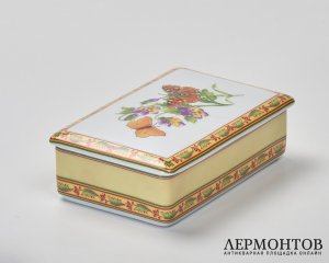 Шкатулка «Бабочки». Фарфор, Tirschenreuth, Германия