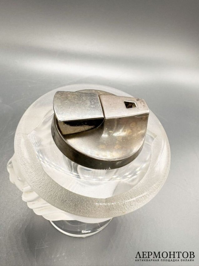 Зажигалка «Лев». Хрусталь, Lalique, Франция, 20 век