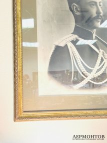 Портрет офицера. Бумага, печать, Россия, начало 20 века
