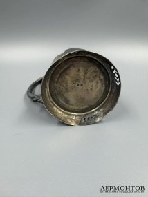Подстаканник в стиле модерн. Серебро 84 пробы, Россия, 1890-е годы
