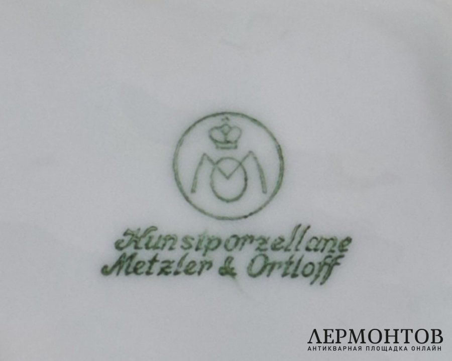 Статуэтка «Обнажённая девушка». Фарфор, Metzler & Ortloff, Германия, 1930–1972 годы