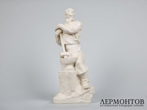 Статуэтка «Кузнец». Керамика, Bechyně, Чехословакия, 1922–1942 годы