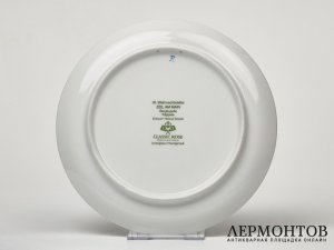 Тарелка настенная «Рождество 1989». Фарфор, Rosenthal, Германия, 1989 год