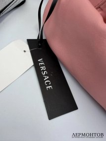 Сумка пудрового цвета. Кожа, Versace, Италия