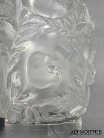 Ваза «Bagatelle» с птичками. Хрусталь, Lalique, Франция, 20 век