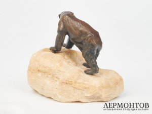 Статуэтка «Полярный медведь». Шпиатр, начало XX века