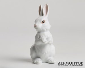 Статуэтка «Стоящий кролик». Бисквитный фарфор, Rosenthal, Германия