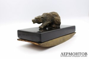 Промокашка Медведь. Россия, 1880-1890-е гг.