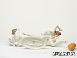 Статуэтка «Девушки кружатся». Фарфор, Hutschenreuther, Германия, 1955–1968 годы