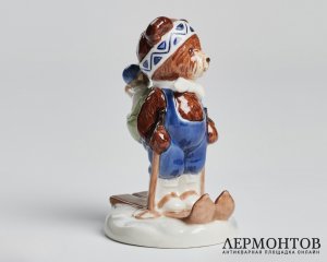 Статуэтка «Freddie» из серии Teddy Collection. Фарфор, Bing & Grøndahl, Дания