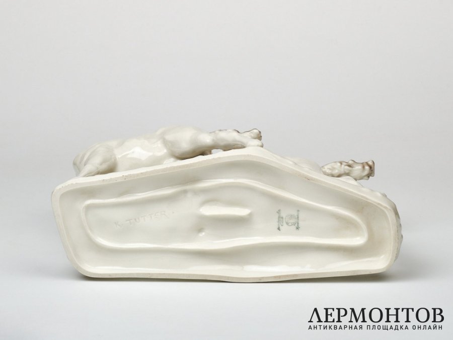 Статуэтка «Жеребята». Фарфор, Lorenz Hutschenreuther, Германия, 1970–1985 годы
