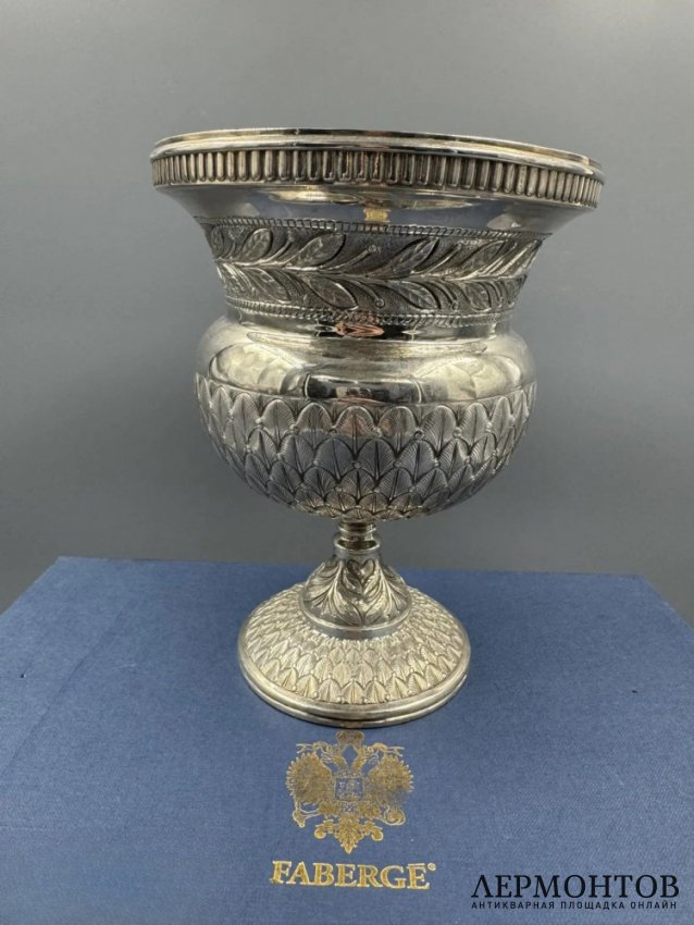 Ваза для конфет, выпуск 12 из 100. Серебро 925 пробы, Faberge