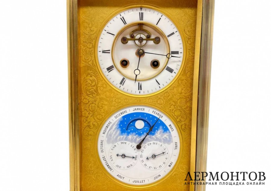 Астрономические часы. Франция, Париж, фирма Brocot, 1850-1860-е гг. 