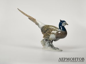 Статуэтка «Фазан». Фарфор, Rosenthal, Германия, 1956 год