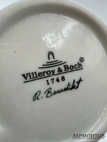 Шкатулка «Коты» из серии «Benedikt & Friends». Фарфор, роспись, Villeroy & Boch, художница R. Benedikt, Германия
