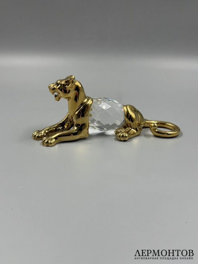 Статуэтка «Леопард». Хрусталь, Swarovski