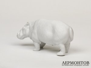 Статуэтка «Бегемот». Фарфор, Rosenthal, Германия, конец XX века
