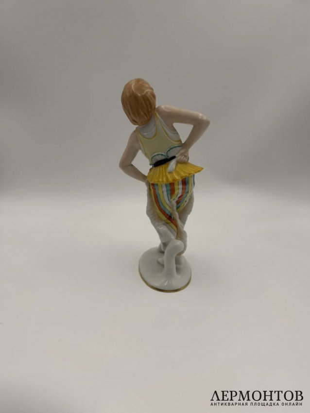 Статуэтка «Юмореска» (танцовщица Ло Хессе). Фарфор, роспись, Rosenthal, Германия, 1922 год