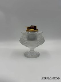 Зажигалка «Голова льва». Хрусталь, Lalique, Франция