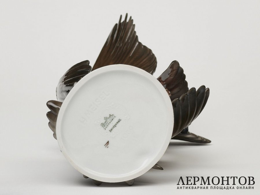 Статуэтка «Ссорящиеся зяблики». Фарфор, Rosenthal, Германия, 1973 год