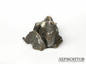 Статуэтка «Верблюды». Фарфор, Royal Dux, Чехословакия, 1950 год