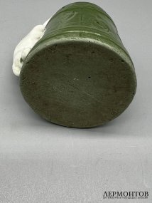 Статуэтка «Кот с бочонком». Фарфор, роспись, Германия, 20 век