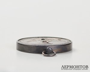 Икона нательная «Богородица Знамение». Серебро, современная работа