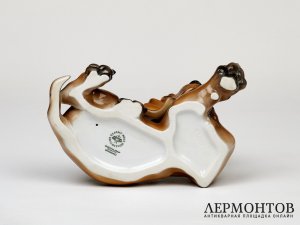 Статуэтка «Такса». Фарфор, Rosenthal, Германия, 1974 год