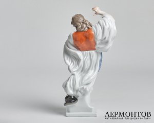 Статуэтка «Венгерский танцор». Фарфор, Herend, Венгрия
