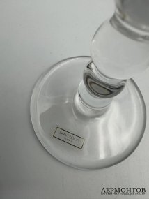 Бокал «Bubbles», медовый. Хрусталь, Saint-Louis, Франция, 1992 год