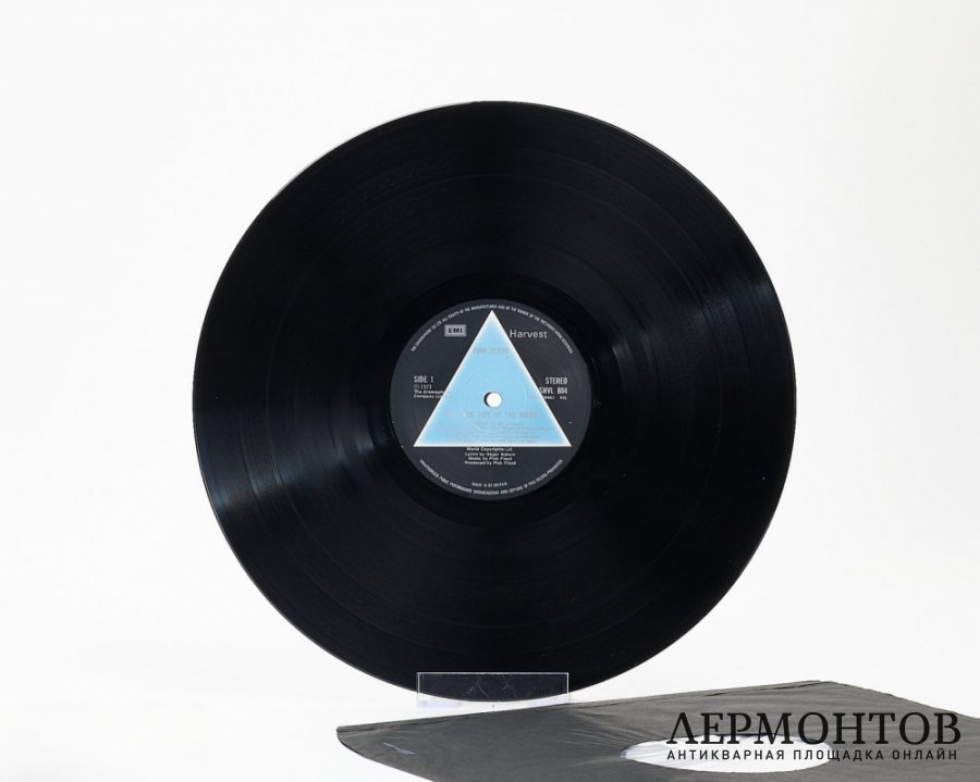 Пластинка Pink Floyd «The Dark Side of the Moon». Первое британское издание, Harvest, Великобритания, 1973 год