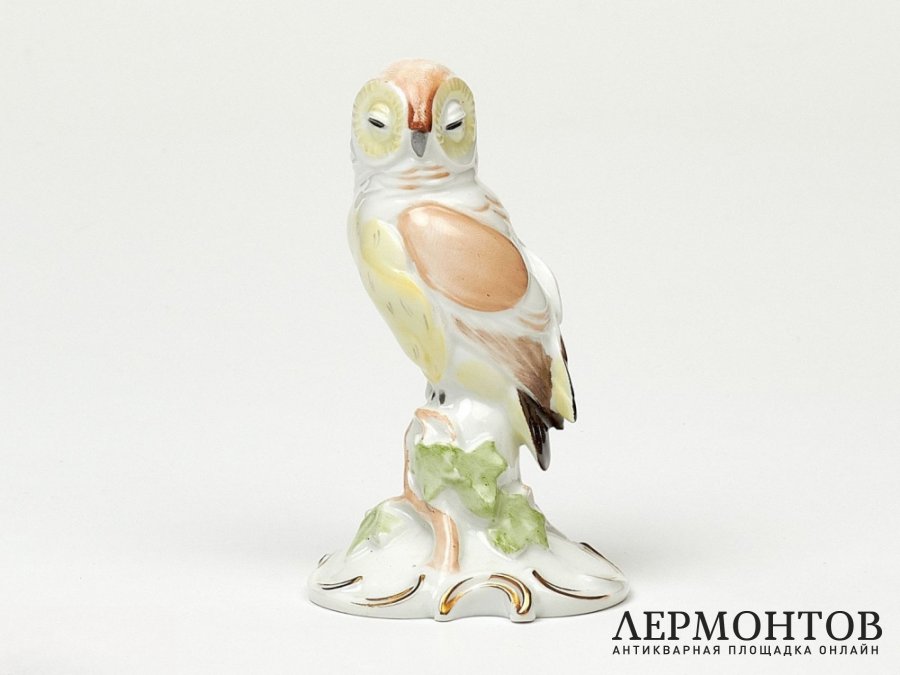 Статуэтка «Сова». Фарфор, Rosenthal, Германия, 1927 год