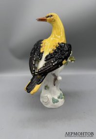 Статуэтка «Иволга». Фарфор, роспись, Meissen, по модели И. Кендлера, Германия, 20 век