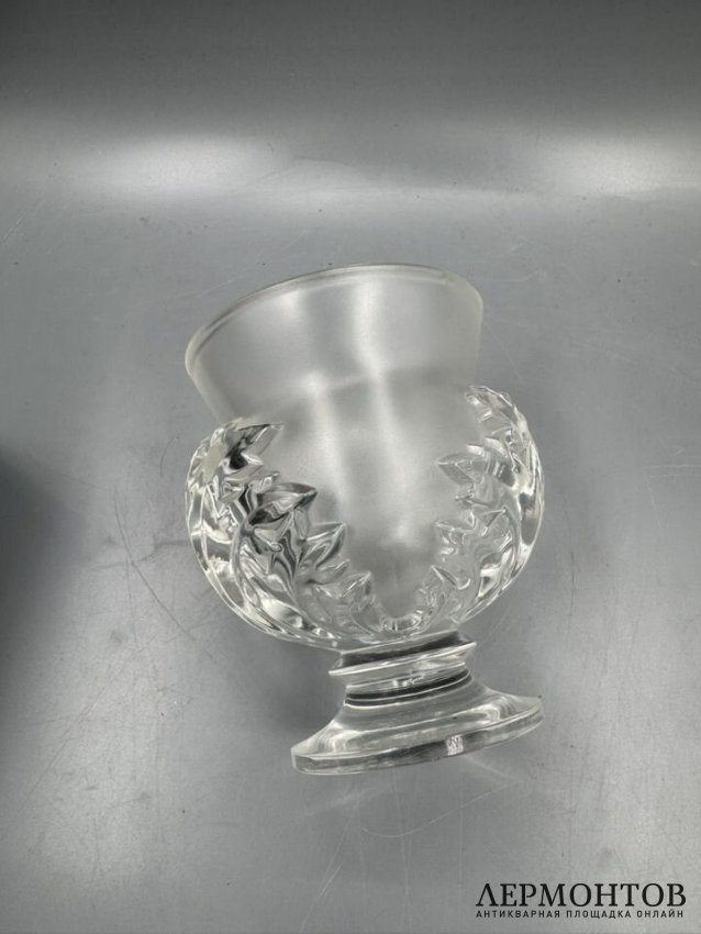 Ваза «Saint Cloud». Хрусталь, Lalique, Франция, 20 век