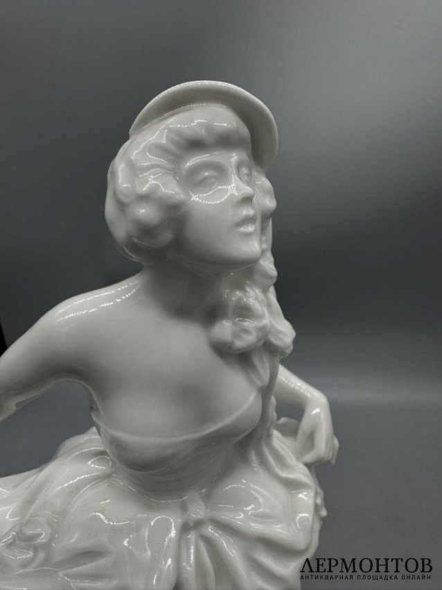 Статуэтка «Танцовщица» в стиле ар-деко. Фарфор, Rosenthal, Германия, 1920–1930 годы