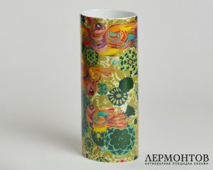 Ваза «Огненная птица». Фарфор, Rosenthal, Германия, 1978 год