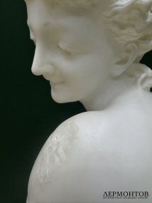 Скульптура «Психея». Мрамор, скульптор V. Pochini, Италия, 19 век