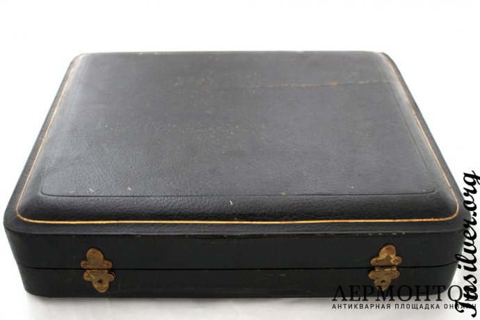 Кофейный сервиз Wedgwood & William Comyns. Фарфор и серебро 925 пробы. Англия