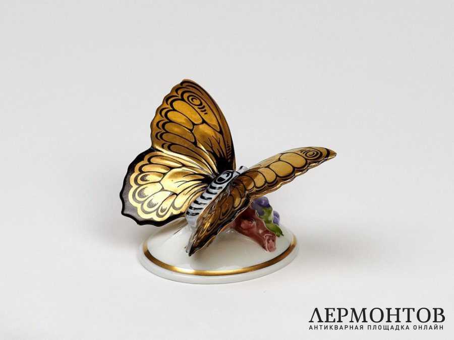 Статуэтка «Бабочка». Фарфор, Rosenthal, Германия, 1952 год