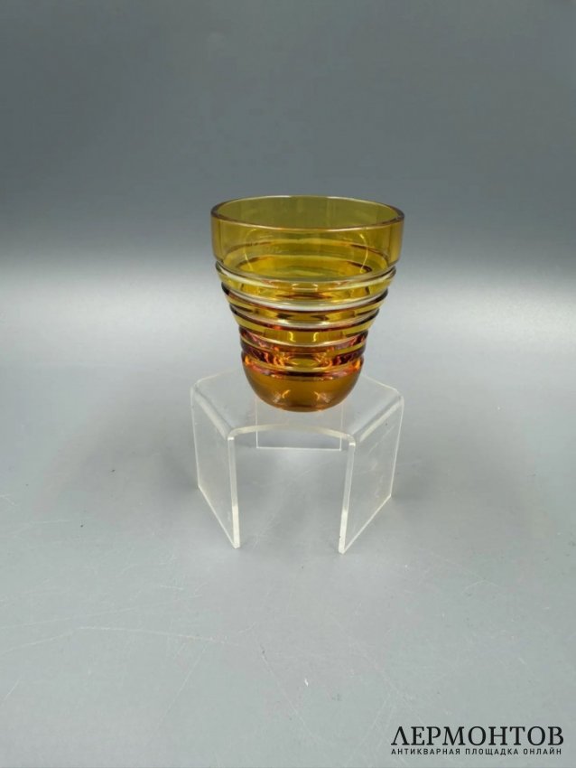 Набор стопок «Tsar», 6 цветов. Цветной хрусталь, Faberge, Франция