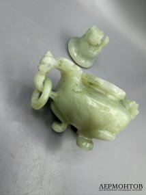 Курительница. Жадеит, Китай, 20 век