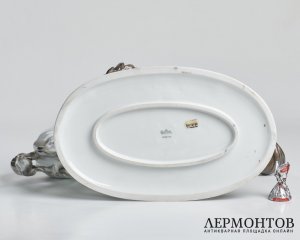 Статуэтка «Играющие жеребцы». Фарфор, Rosenthal, Германия