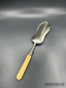 Лопатка для торта. Серебро 950 пробы, Франция, конец 19 века