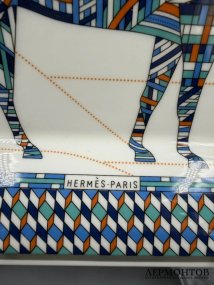 Пепельница «Cheval Déco». Фарфор, Hermès, Франция